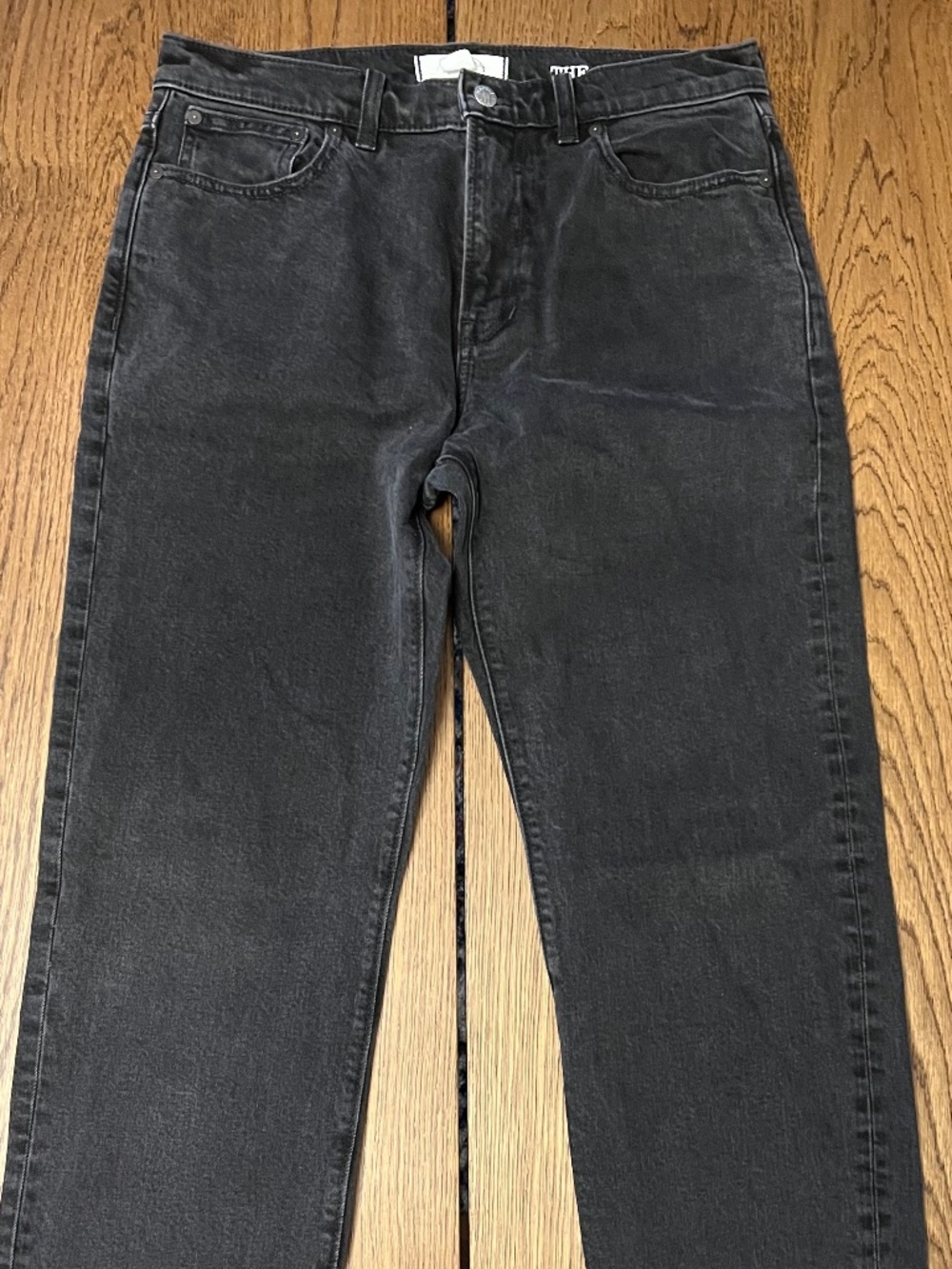 Madewell 1991 Straight-Leg Jean, W32 L32, Black